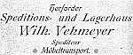 Adressbuch der Stadt Herford von 1903/04 - Werbung